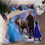 frozen anna elsa princess 5 duvet cover quilt cover pillowcase bedding set 0