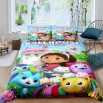 gabbys dollhouse 3 3d printed duvet cover quilt cover pillowcase bedding set bed linen home decor 0