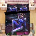 game overwatch dva 3 duvet cover quilt cover pillowcase bedding set bed linen home decor 0