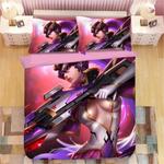 game overwatch dva tracer mercy widowmaker symmetra 6 duvet cover quilt cover pillowcase bedding set bed linen home decor 0