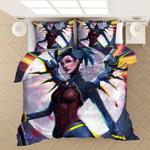 game overwatch mercy angela ziegler 39 duvet cover quilt cover pillowcase bedding set bed linen home decor 0