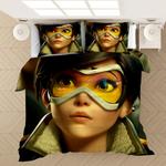 game overwatch tracer 29 duvet cover quilt cover pillowcase bedding set bed linen home decor 0