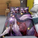 genshin impact 2 duvet cover quilt cover pillowcase bedding set for kids adults 0