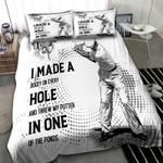 golf lover bedding set i made a bogey on every hole and threw my putter in one of the ponds bedding cover with 2 pillowcases 100 polyester 0