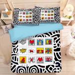 graffiti illustration 7 duvet cover quilt cover pillowcase bedding set bed linen home decor 0