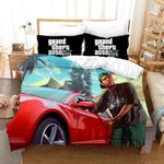 grand theft auto 14 duvet cover quilt cover pillowcase bedding set bed linen home decor 0
