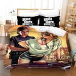 grand theft auto 2 duvet cover quilt cover pillowcase bedding set bed linen home decor 0