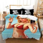 grand theft auto 7 duvet cover quilt cover pillowcase bedding set bed linen home decor 0