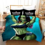 guardians of the galaxy gamora 41 duvet cover quilt cover pillowcase bedding set bed linen 0