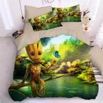 guardians of the galaxy groot star lord rocket 3 duvet cover quilt cover pillowcase bedding set bed linen 0