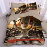 guardians of the galaxy groot star lord rocket 3 duvet cover quilt cover pillowcase bedding set bed linen 1 0