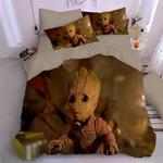 guardians of the galaxy groot star lord rocket 5 duvet cover quilt cover pillowcase bedding set bed linen 0