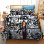 haikyuu 2 duvet cover quilt cover pillowcase bedding set bed linen home bedroom decor 0