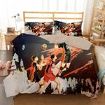 haikyuu hinata shoyo 3 duvet cover quilt cover pillowcase bedding set bed linen home bedroom decor 0