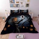 halloween horro pumpkin ghost 3 duvet cover quilt cover pillowcase bedding set bed linen 0