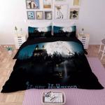 halloween horro pumpkin ghost 30 duvet cover quilt cover pillowcase bedding set bed linen 0