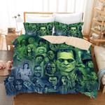 halloween michael myers horror movie 4 duvet cover quilt cover pillowcase bedding set bed linen home decor 0
