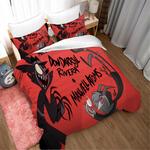 hazbin hotel 1 duvet cover quilt cover pillowcase bedding set bed linen home decor 0