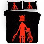 hellboy 2 duvet cover quilt cover pillowcase bedding set bed linen home bedroom decor 0