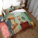 hello neighbor 3 duvet cover quilt cover pillowcase bedding set 0