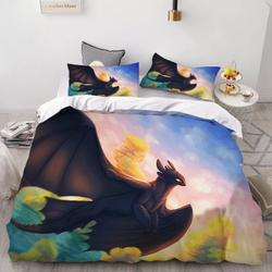How to Train Your Dragon Hiccup #36 Duvet Cover Quilt Cover Pillowcase Bedding Set Bed