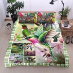 hummingbird flowers bedding set hummingbird bedding cover bird bed set design bedroom decor bedding cover with 2 pillowcases 100 polyester 0