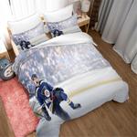 ice hockey 2 duvet cover quilt cover pillowcase bedding set 0
