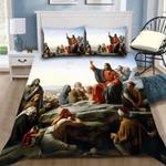 jesus sermon on the mount bedding set jesus and christian bedding set for christian bedding cover with 2 pillowcases 100 polyester 0