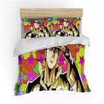 jojos bizarre adventure 4 duvet cover quilt cover pillowcase bedding set bed linen home bedroom decor 0