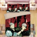 jujutsu kaisen 14 duvet cover quilt cover pillowcase bedding set bed linen home bedroom decor 0