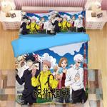 jujutsu kaisen 19 duvet cover quilt cover pillowcase bedding set bed linen home bedroom decor 0