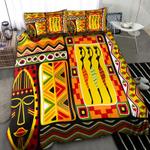juneteenth african bedding set abtract woman tribal culture bedding cover with 2 pillowcases 100 polyester 0