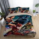 justice league wonder woman superman batman the flash aquaman 24 duvet cover quilt cover pillowcase bedding set bed linen home decor 0