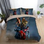 justice league wonder woman superman batman the flash aquaman 3 duvet cover quilt cover pillowcase bedding set bed linen home decor 0
