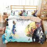 kingdom hearts 12 duvet cover quilt cover pillowcase bedding set bed linen home bedroom decor 0