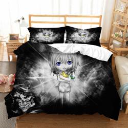 Kingdom Hearts #15 Duvet Cover Quilt Cover Pillowcase Bedding Set Bed Home Bedroom Decor