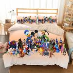 kingdom hearts 18 duvet cover quilt cover pillowcase bedding set bed linen home bedroom decor 0