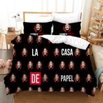 la casa de papel 10 duvet cover quilt cover pillowcase bedding set bed linen home bedroom decor 0