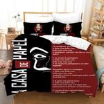 la casa de papel 3 duvet cover quilt cover pillowcase bedding set bed linen home bedroom decor 0