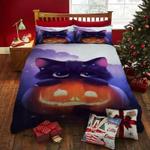 light best cat halloween bedding set kitten cat cute holiday gift idea bedding cover with 2 pillowcases 100 polyester 0