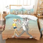 looney tunes bugs bunny 10 duvet cover quilt cover pillowcase bedding set bed linen home bedroom decor 0
