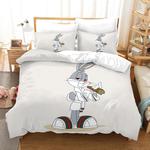 looney tunes bugs bunny 16 duvet cover quilt cover pillowcase bedding set bed linen home bedroom decor 0