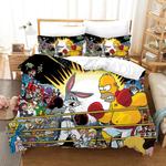 looney tunes bugs bunny 23 duvet cover quilt cover pillowcase bedding set bed linen home bedroom decor 0