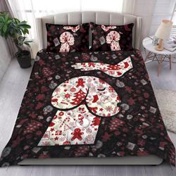 Love Pet Dog Funny Dogs Shape Bedding Set Dog Mom Gift Christmas Decor