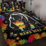 mama bear lgbt history pride bedding set lgbt room decor happy pride month mothers day gift bedding cover with 2 pillowcases 100 polyester 0