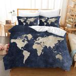 map of the world 1 duvet cover quilt cover pillowcase bedding set bed linen home bedroom decor 0