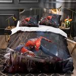 marvel spiderman spider man cosplay bedding set duvet covers bed sheets 0