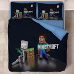 minecraft 37 duvet cover quilt cover pillowcase bedding set bed linen home decor 0
