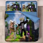 minecraft 39 duvet cover quilt cover pillowcase bedding set bed linen home decor 0