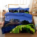 minecraft 6 duvet cover quilt cover pillowcase bedding set bed linen home bedroom decor 0